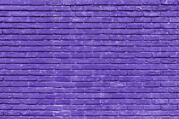 Vieux mur de briques violettes