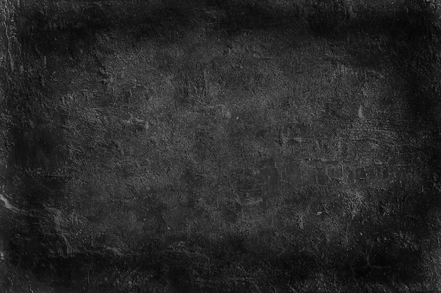 Vieux mur noir fond de béton fissuré / texture noire abstraite, vieux fond vintage