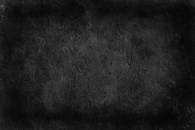 Vieux mur noir fond de béton fissuré / texture noire abstraite, vieux fond vintage