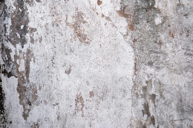 Vieux mur avec peinture écaillée et moisissure