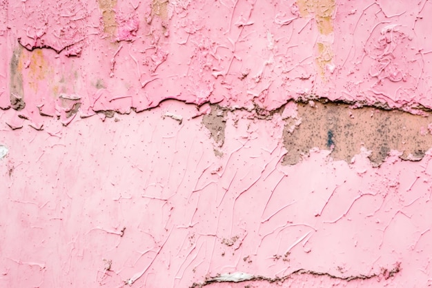 Vieux mur rose texture grunge abstrait