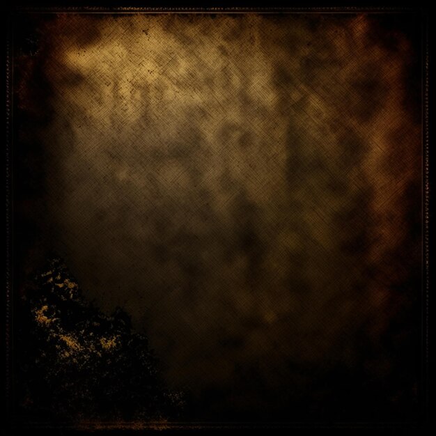 Photo vieux papier texture noir et fond bronze antique