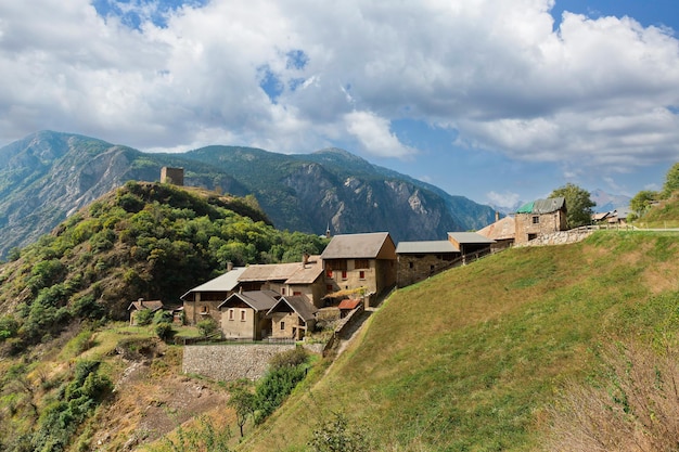 Vieux petit village de Rhône Alpes France