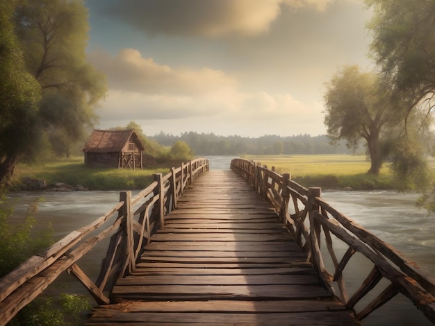 Le vieux pont de bois