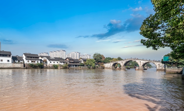 Vieux pont-canal à Hangzhou