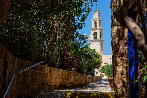 Vieux Port historique de Jaffa prises à Tel Aviv ISRAËL