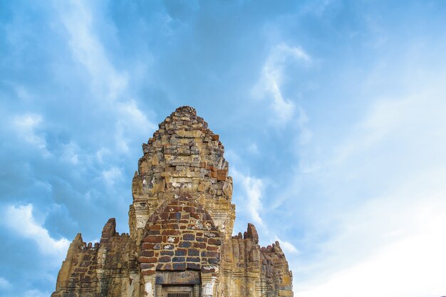 Le vieux Prasat en Thaïlande.