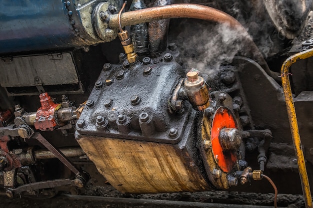 Vieux train à vapeur