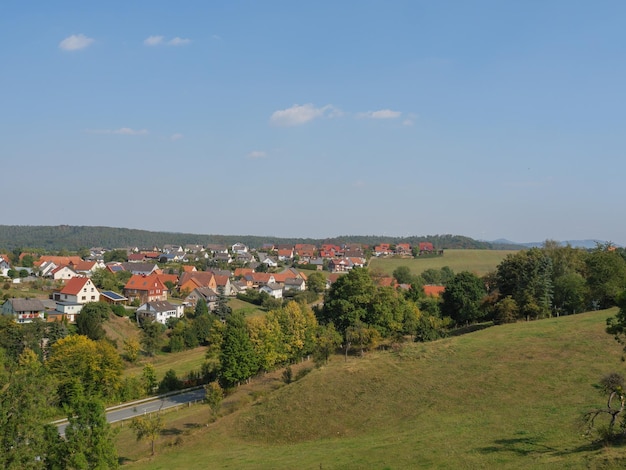 vieux village en Hesse