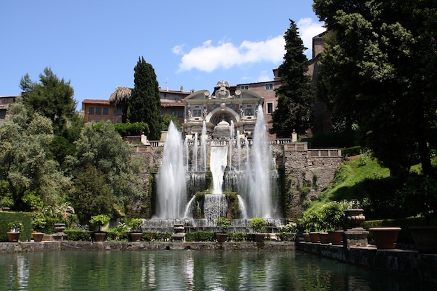 Villa d'Este à Tivoli, Italie