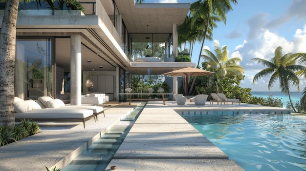 villa intérieure de villégiature Paradise Place