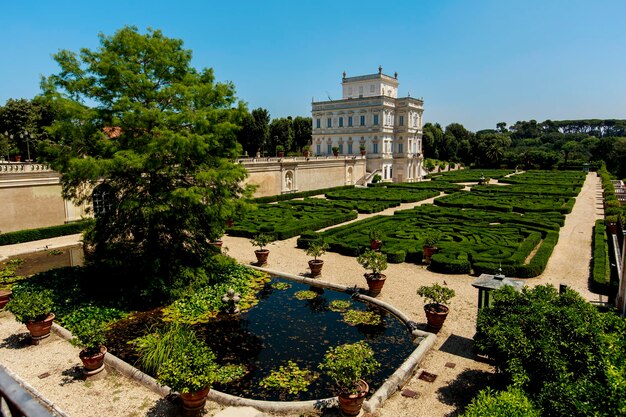 Villa Pamphili à Rome Italie