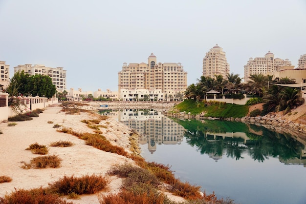 Village d'Al Hamra au lever du soleil