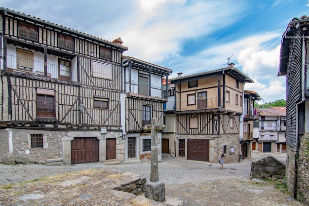 Village de La Alberca en Espagne