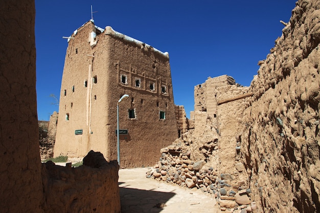 Le village arabe fermer Najran dans la région d'Asir en Arabie Saoudite