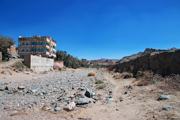 Le village arabe fermer Najran dans la région d'Asir en Arabie Saoudite