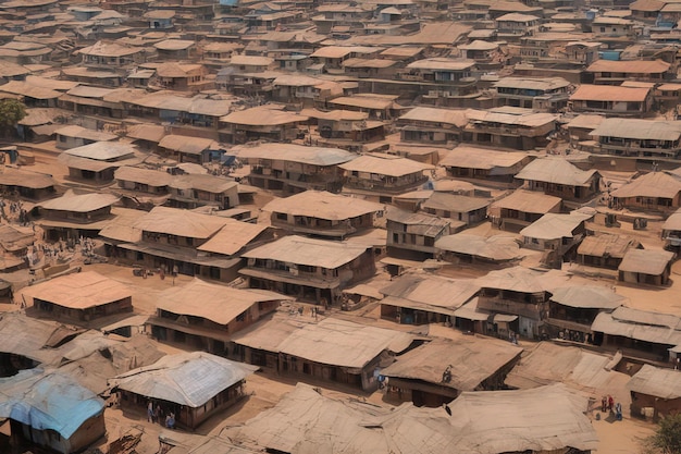 un village au milieu d'un village