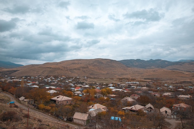 village en automne