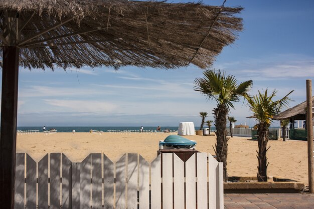 Un village balnéaire typiquement italien.