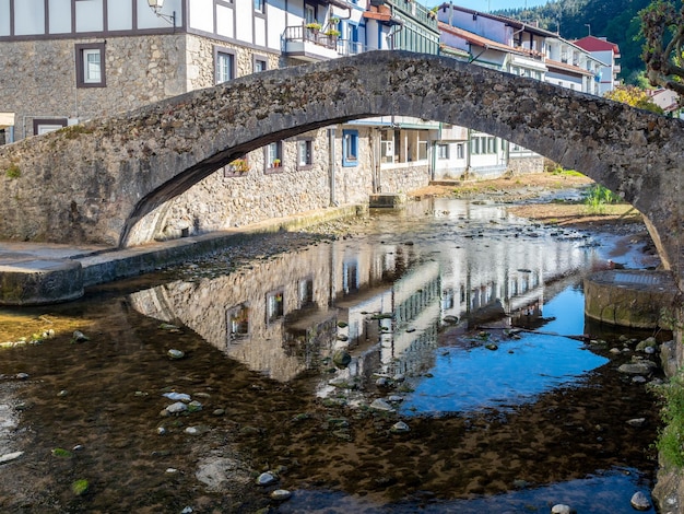 Village d'Ea en Biscaye, Pays Basque