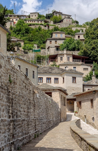 Village grec traditionnel Syrrako Épire Grèce