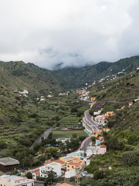 Village Hermigua à La Gomera destination de voyage dans les îles Canaries