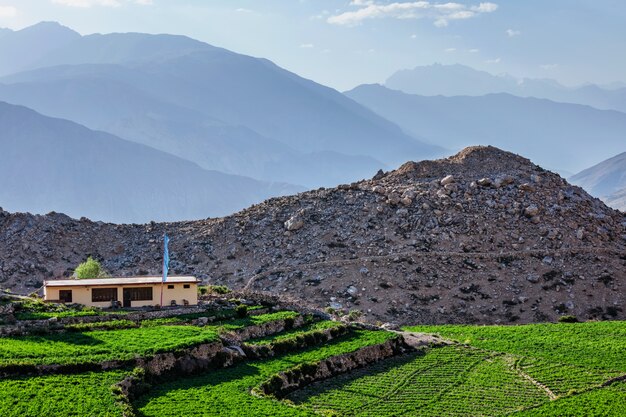 Village de l'Himalaya