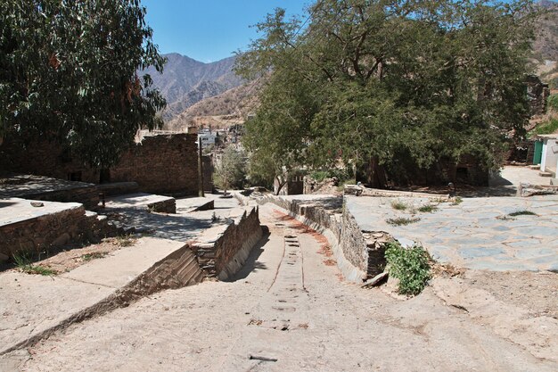 Le village historique Rijal Almaa en Arabie Saoudite