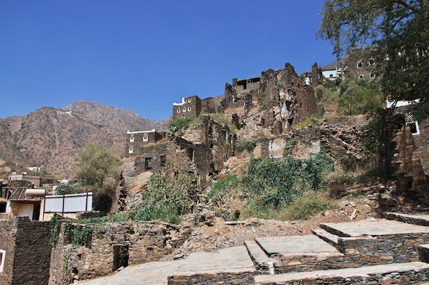 Le village historique Rijal Almaa en Arabie Saoudite