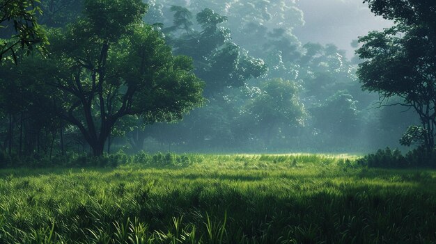 village indien champ forêt dense devrait apparaître 2