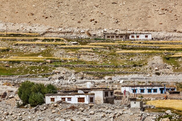 Village de Kardung en Himalaya