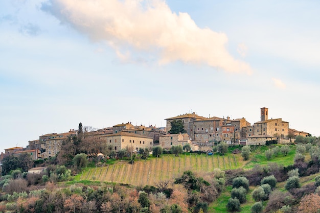 Village médiéval de Castelnuovo dell'Abate