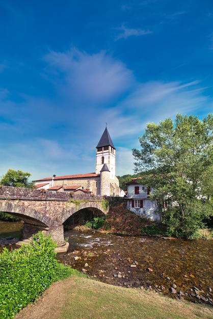 village de SaintEtiennedeBaigorry pyrénées françaises