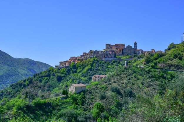 Photo le village de savoie en lucanie en basilicate, en italie