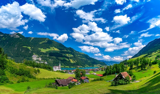 Village suisse Lungern, Suisse