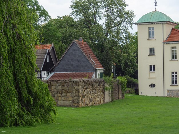 Photo le village de westerholt dans la région de la ruhr