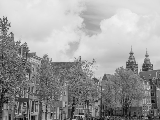 la ville d'Amsterdam aux Pays-Bas