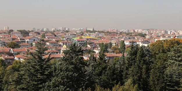 La ville d'Ankara en Turquie