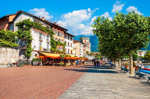 Ville d'Ascona près de Locarno Suisse