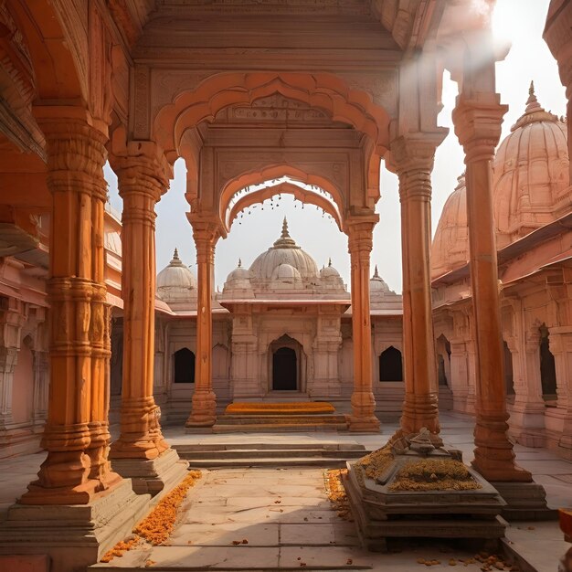 ville d'ayodhya temple de ram mandir temple de ram