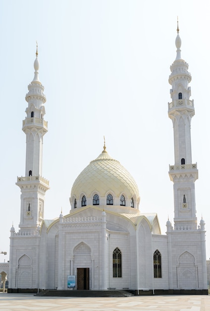 La ville de Bolgar, Tatarstan, Russie: mosquée blanche