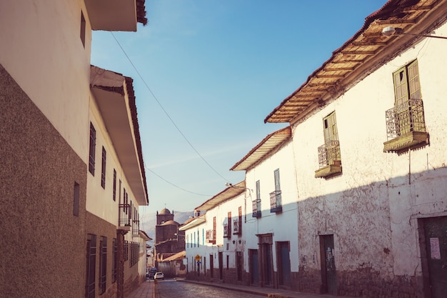 Ville coloniale de Cusco au Pérou