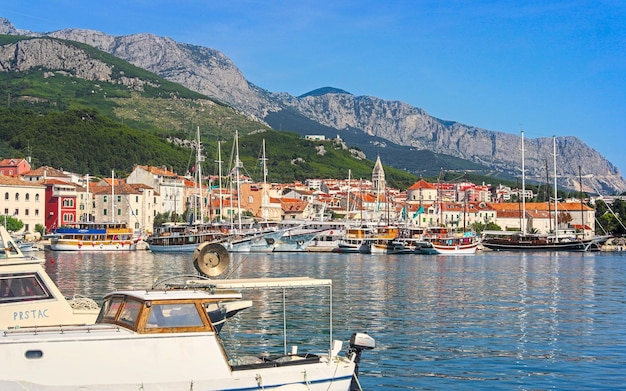 La ville croate de Makarska