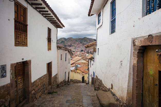 Ville Cusco Au Pérou