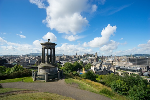 Ville d’Édimbourg de Calton Hill, Écosse, Royaume-Uni,