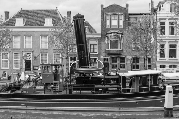 Photo la ville de dordrecht aux pays-bas