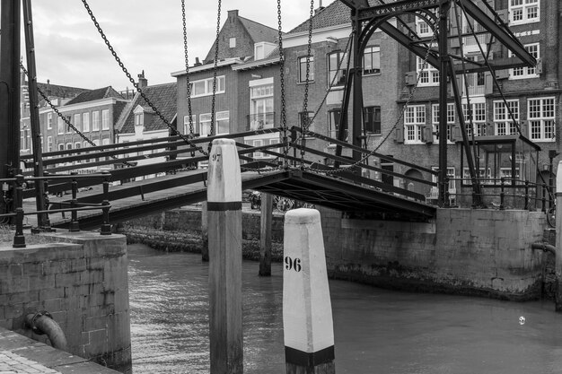 Photo la ville de dordrecht aux pays-bas