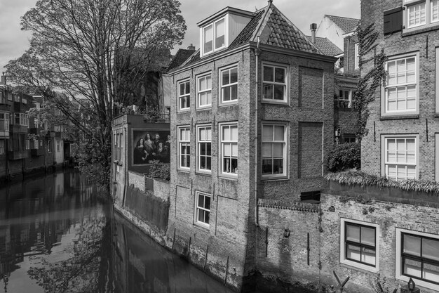 Photo la ville de dordrecht aux pays-bas