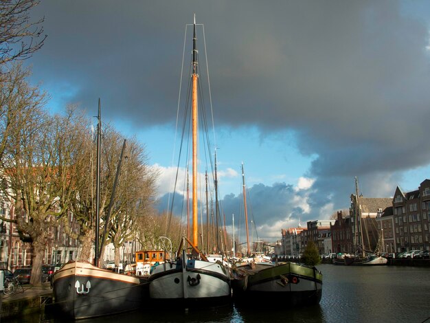 Photo la ville de dordrecht