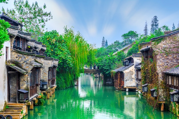 Ville de l&#39;eau de Jiangnan, Wuzhen